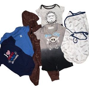 Boys Baby Clothing Bundle Lot Various Brands 6-9 Months